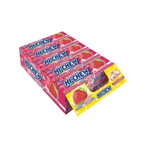 Hi-Chew Hi-Chew Strawberry 1.76 oz., PK180 10150